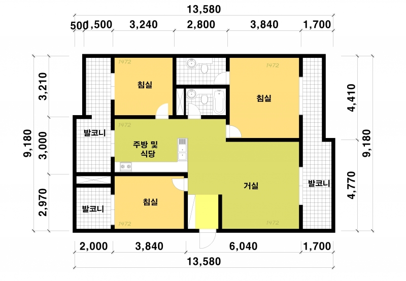 평면도